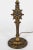 Early 20th Century Cast Brass Table Lamp with Spider Web For Sale - Image 9 of 12