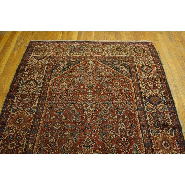 Early 20th Century Persian Malayer Carpet ( 4'3" x 6'2" - 130 x 188 )