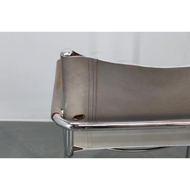 Bauhaus Cantilever Armchairs by Mart Stam, Italy, 1980s, Set of 4 For Sale - Image 14 of 18
