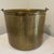 Mid-Century Modern Mid 20th Century Decorative Crafts Inc Large Hammered Brass Pot Kettle With Brass Swing Handle For Sale - Image 3 of 9