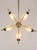 Mid-Century Modern 1950s Lampadario Di Design Francese, Francia Anni For Sale - Image 3 of 7