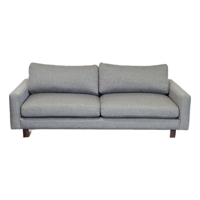 Room & Board Pierson Modern Gray Loveseat – Comfortable and Stylish Seating For Sale