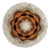Vintage French Round Hand-Knotted Cogolin Rug, 1960s For Sale
