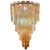 Murano Glass Corner Wall Lighting from Mazzega, Italy, 1970s For Sale