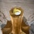 For your consideration, the Z Gallerie Accolade Gold Leaf Floor Vase. Features an exclusive, bold sculptural silhouette...