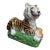 Tiger Italian Majolica Statue, 1970’s For Sale