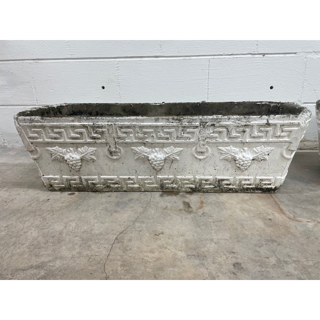 19th Century French Neoclassical Planters - Set of 2 For Sale - Image 4 of 11