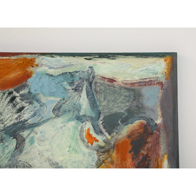 Contemporary Vacillation | Original Oil on Panel by S. Massaux For Sale - Image 3 of 13