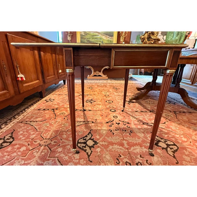 Louis XVI Console Game Table For Sale - Image 10 of 11