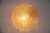 Mid-Century Modern Vintage Amber Bubble Glass Flush Mount Lamp by Helena Tynell for Limburg Boom, 1960s For Sale - Image 3 of 10