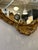 Vintage Gold Leaf Carved Wood Oval Wall Mirror For Sale - Image 9 of 15