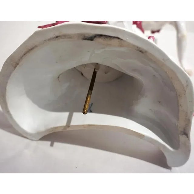 Large Antique Mythological Apollo and Daphne Figurine by J.J. Kaendler for Meissen, 1860 For Sale - Image 13 of 14