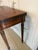 George III Mahogany Reeded Legs Fold Over Top Hall Card Console Table by Gillows, 1780 For Sale - Image 9 of 13