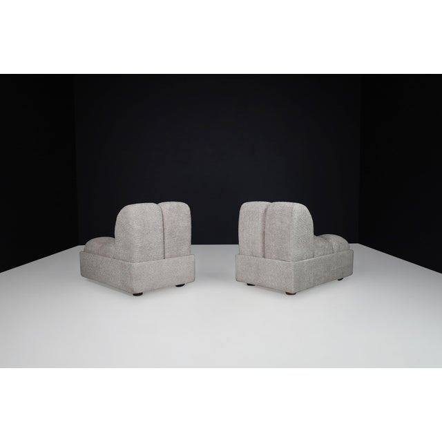 1970s Vintage Italian Modular Sofa or Lounge Chairs, 1970s, Set of 4 For Sale - Image 5 of 18