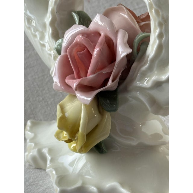 Porcelain Candleholder by Karl Ens, 1920s For Sale - Image 4 of 8