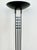 Art Deco Postmodern 1987 Robert Sonneman for George Kovacs Black Torchiere Floor Lamp For Sale - Image 3 of 12