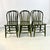 Late 19th C. Antique Americana Farmhouse Boho Chic Chippy Paint Windsor Pine Dining Chairs - Set of 6. For Sale - Image 10 of 16