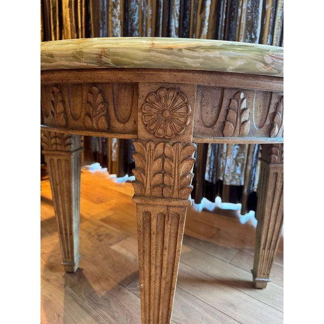 Wood Marge Carson Center Table For Sale - Image 7 of 10
