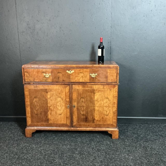 Victorian Walnut Cupboard, 1850s For Sale - Image 3 of 9