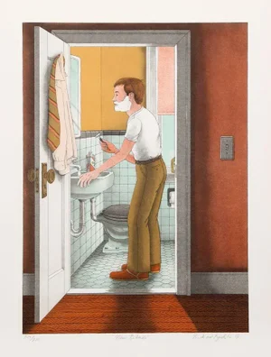 Richard Egielski, "New Blade," Lithograph
