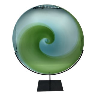 Coreani Plate by Tapio Wirkkala for Venini, 1979 For Sale