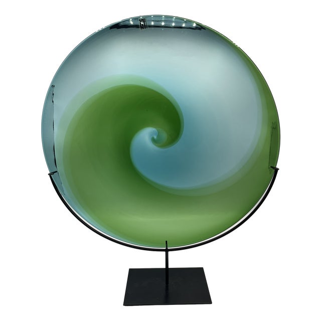 Coreani Plate by Tapio Wirkkala for Venini, 1979 For Sale