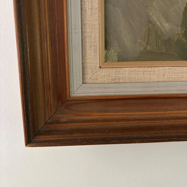 Rolf Norrman, Young Man, 1950s, Oil on Canvas, Framed For Sale - Image 10 of 11