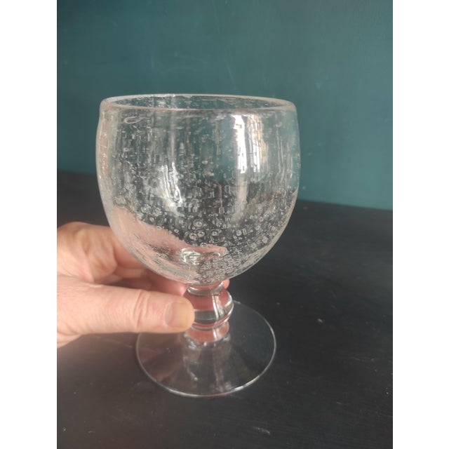 Large Water Cups from Biot, France, 1960s, Set of 6 For Sale - Image 6 of 8