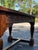 Vintage Henredon Carved Walnut Writing Desk With Ball & Claw Style Legs, 76” For Sale - Image 10 of 10
