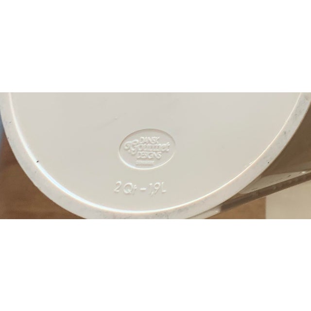 Plastic Mid Century Modern Dansk Beige Vintage Pitcher For Sale - Image 7 of 7