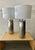Paul Mayen Vintage Modern Metal Brutalist Table Lamps in the Style of Paul Mayen For Sale - Image 4 of 10