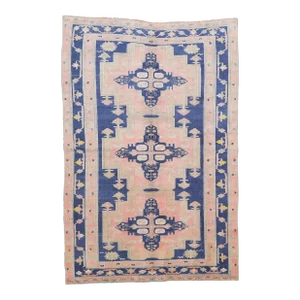Mid 20th Century Decorative Vintage Caucasian Wool Rug