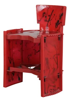 Small Nobody's Perfect Chair in Resin by Gaetano Pesce for Zerodisegno, 2000s