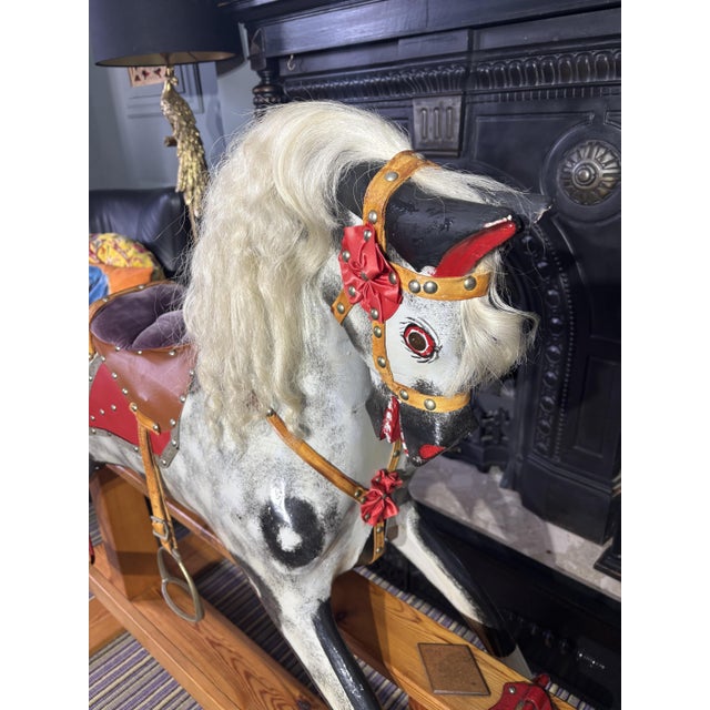 Vintage Collinson Rocking Horse, 1960s For Sale - Image 3 of 4
