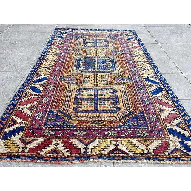 1960s Decorative Vintage Anatolian Rug For Sale - Image 4 of 10