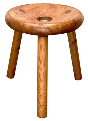 Mid-Century Pinewood Sauna Stool by Bertel Gardberg for Artek, 1950s