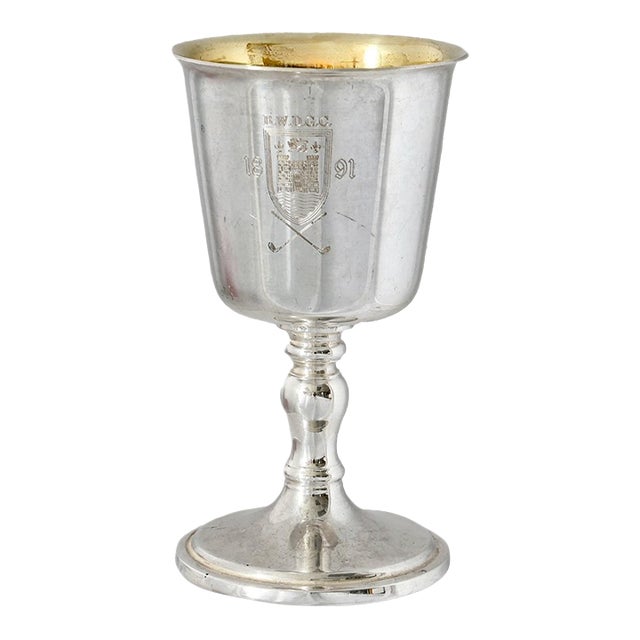 1891 English Golf Trophy For Sale