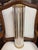 Gorgeous solid brass wall sconce fashioned with thick tubular glass rods built into the frame. The glass rods are inserted...