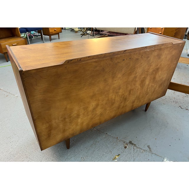 Wood Mid- Century Russel Wright for Conant Ball Lowboy Dresser For Sale - Image 7 of 10