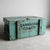 VINTAGE CAMBRIDGE UNIVERSITY ROWING ICE BOX A pine crate lined with a metal liner which would have originally been used as...
