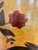 Brown Vintage Hand Painted Safari Paper Lampshades With Craquelure Finish - a Pair For Sale - Image 8 of 9