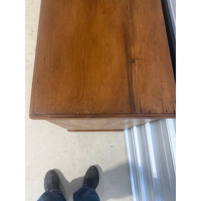 Three Drawers - Antique Pine Chest of Drawers From England For Sale - Image 11 of 18