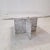 Italian Carrara Marble Coffee Table, 1980s For Sale - Image 9 of 13