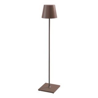 Zafferano Poldina XXL Indoor/Outdoor Cordless Floor Lamp, Rust For Sale