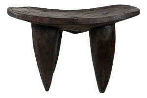 Large Senufo Stool in Wood