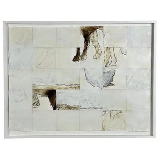 Lorna Marsh, Abstract Contemporary Mod Deconstructed Mixed Media Painting Mosaic Lorna Marsh, 2004 For Sale