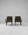 1960s Czech Upholstered Armchairs, a Pair For Sale - Image 18 of 18