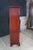 1990s Thomasville 18th Century Collection Flame Mahogany Bow Front Tallboy Highboy Chest Dresser For Sale - Image 10 of 13