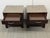Wood Bermanfalk Bespoke Nightstands, Pair For Sale - Image 7 of 12