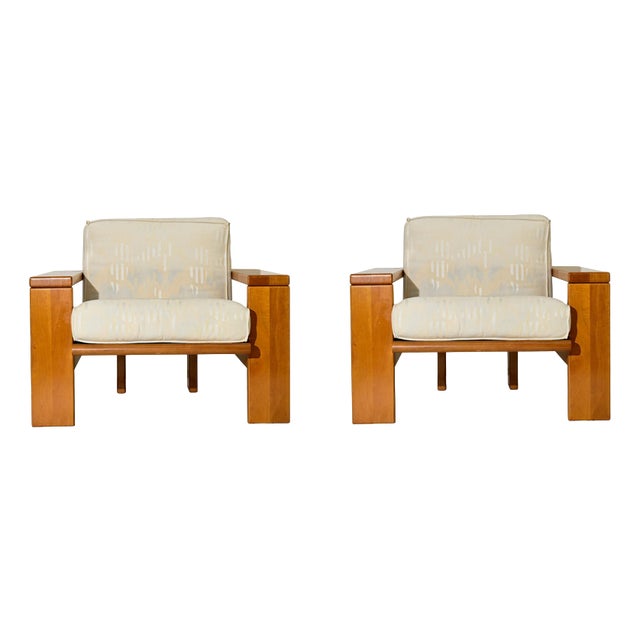 Vintage Italian Armchairs, Set of 2 For Sale